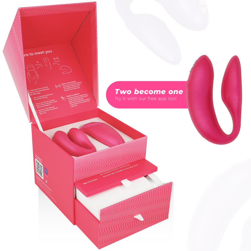 Vibromasseur Couple We-Vibe Chorus Ajustable Étanche