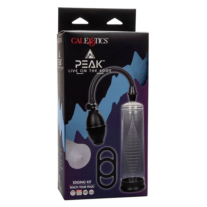 Kit De Masturbation Masculin Avec Pompe Transparente