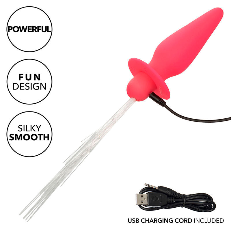 Plug Anal Silicone Lumineux Rechargeable