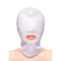 NS NOVELTIES - FETISH & FASHION CAGOULE BOUCHE NYLON BLANC