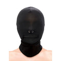 NS NOVELTIES - FETISH & FASHION CAGOULE FERMÉE À FERMETURE ÉCLAIR NYLON NOIR