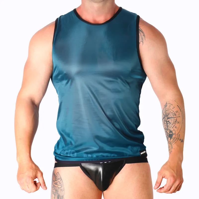 t-shirt vert sport homme femme polyamide léger confortable ajusté