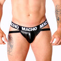 MACHO - MX25NC JOCK CUIR NOIR
