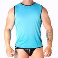 MACHO - T-SHIRT BLEU