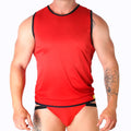 MACHO - T-SHIRT ROUGE