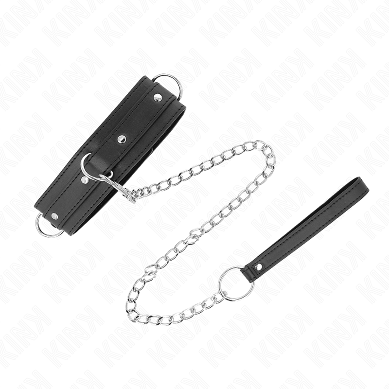 Collier Bdsm Cuir Rouge Élégant