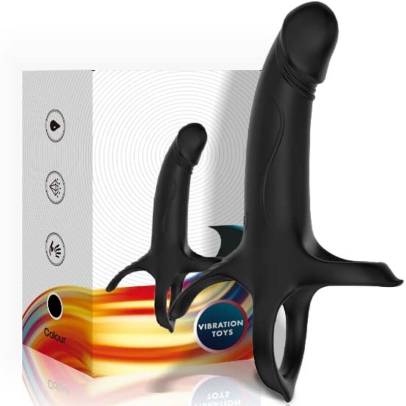 Anneau Pénien Vibrant Silicone Étanche Rechargeable