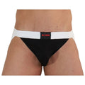 BURN - 004 JOCK NOIR BRILLANT / BLANC