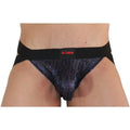 BURN - 006 JOCK BLEU BRILLANT / NOIR