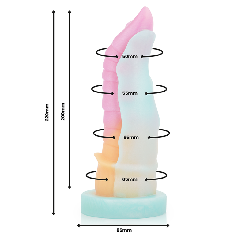 Godemichet Silicone Liquide Ventouse Mythe Celtique