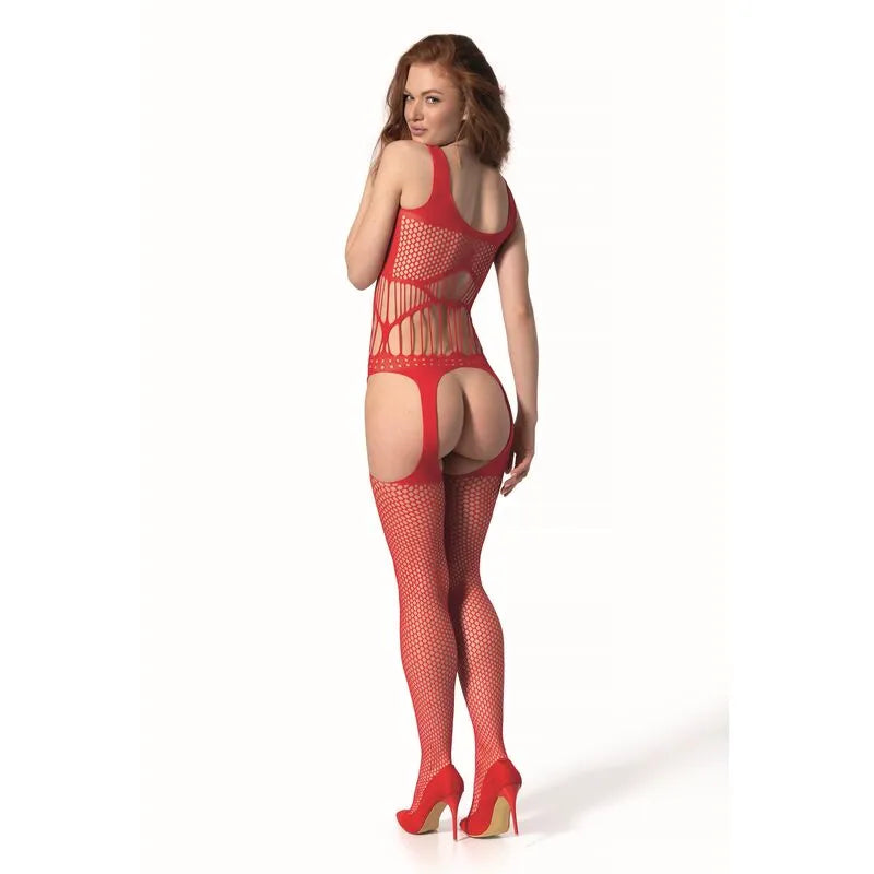 PASSION - BS 106 BODYSTOCKING ROUGE