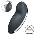 SATISFYER - TAP & CLIMAX 2 VIBRATEUR & STIMULATEUR GRIS