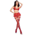 CHILIROSE - CR 4716 ENSEMBLE 3 PIÈCES ROUGE