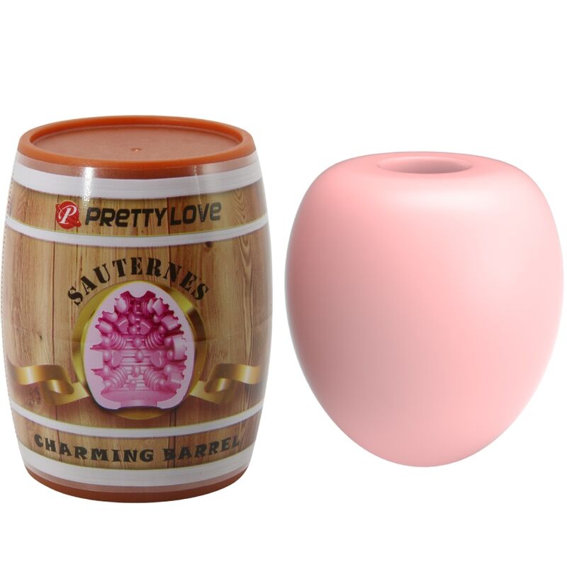 Masturbateur Cuir Souple Rose Étanche