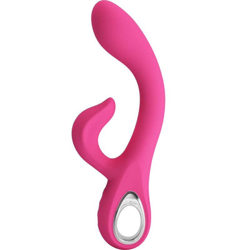 Vibromasseur Rabbit Silicone Rose Point G