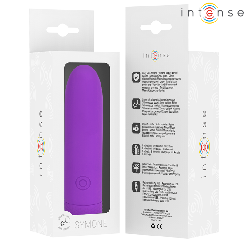 Vibromasseur Compact Silicone Puissant Intense