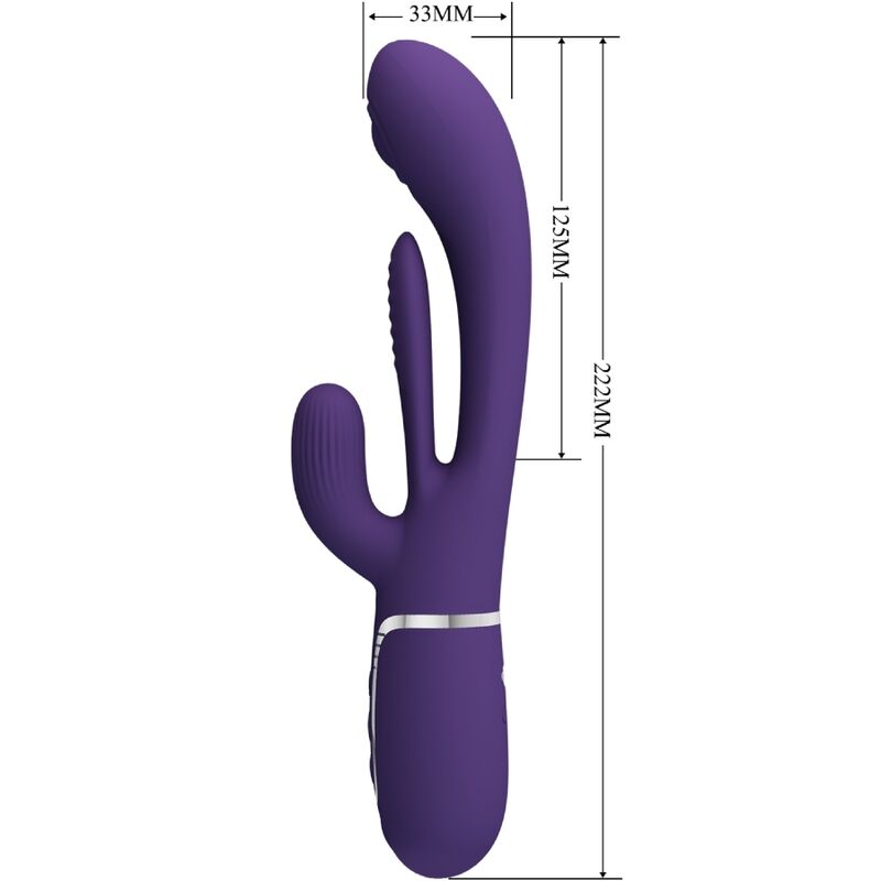 Vibromasseur Lapin Silicone Velours Couples