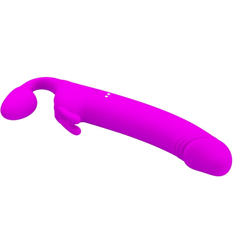 Gode-Ceinture Vibrant Sans Bretelles Silicone