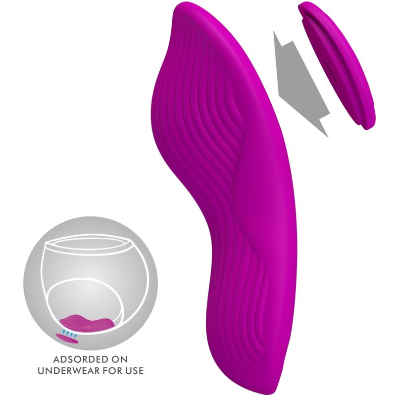 Vibromasseur Culotte Télécommande Silicone Discret