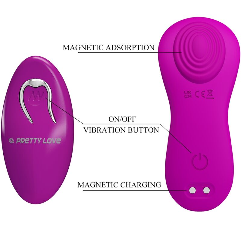 Vibromasseur Culotte Télécommande Silicone Discret