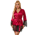 SUBBLIME - 953812 PYJAMA DENTELLE ÉLÉGANT + STRING ROUGE