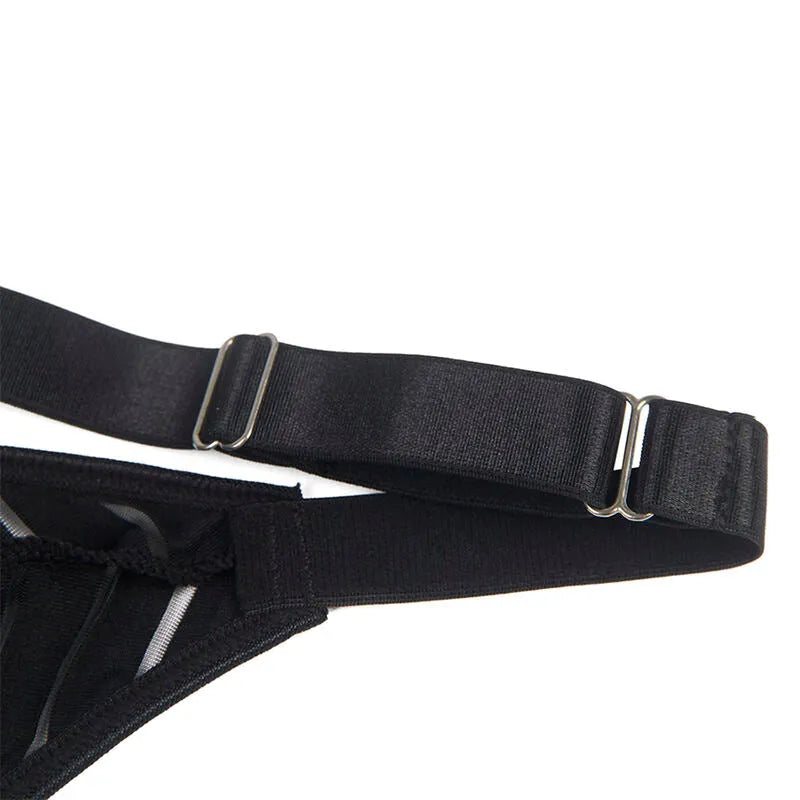 SUBBLIME - 954154 BODY AVEC PORTE-JARRETELLES NOIR