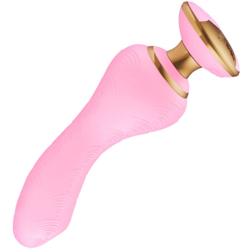 Vibromasseur Ergonomique Silicone Hypoallergénique Rose