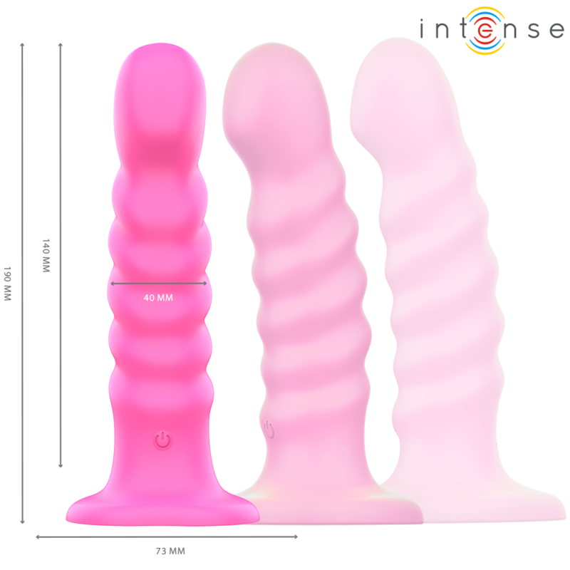 Vibrateur Rose Silicone Étanche Télécommande