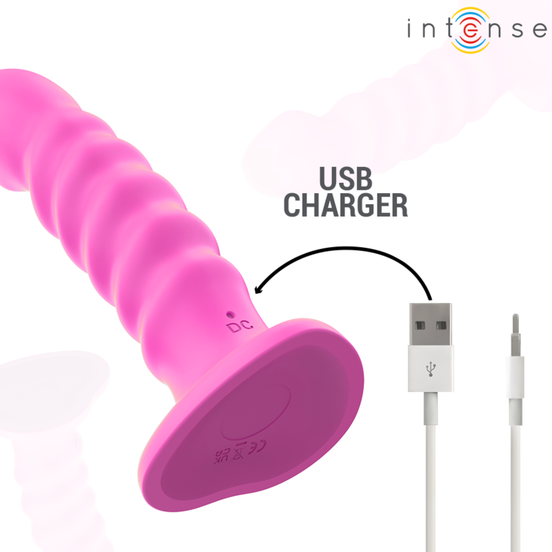 Vibrateur Rose Silicone Étanche Télécommande