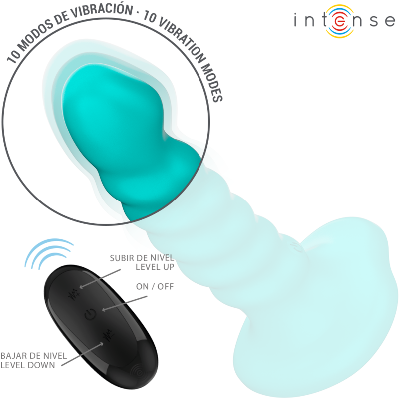 Vibrateur Silicone Bleu Ciel Puissant Étanche