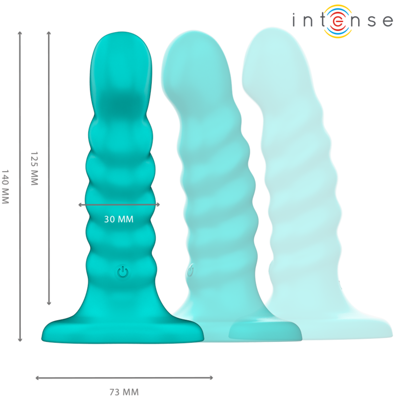 Vibrateur Silicone Bleu Ciel Puissant Étanche