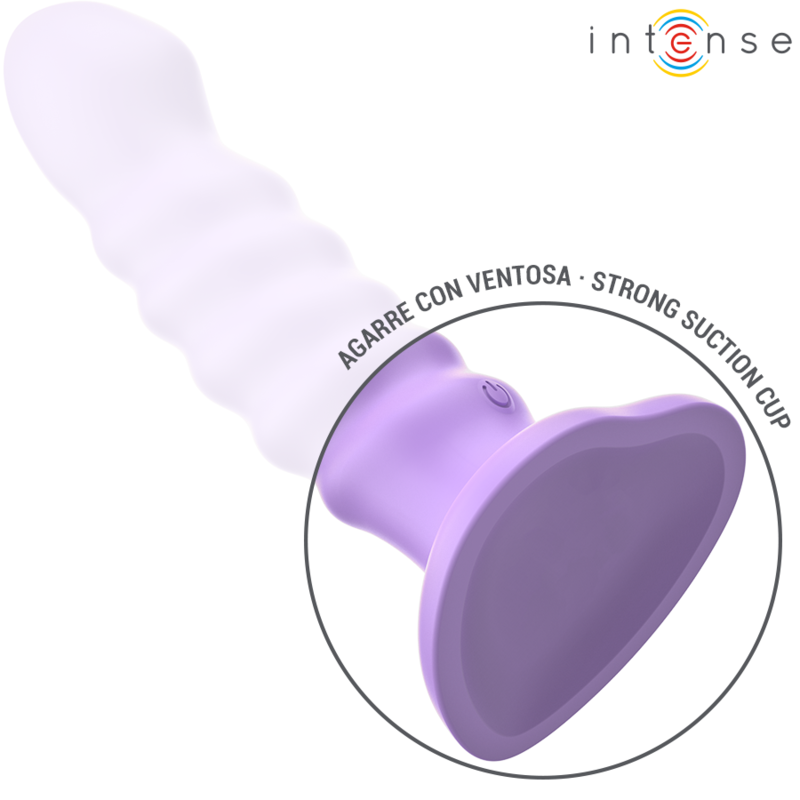 Vibrateur Violet Silicone Étanche Rechargeable