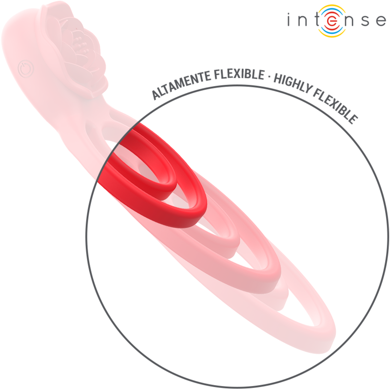 Stimulateur Intime Rose Silicone Vibrations Étanche