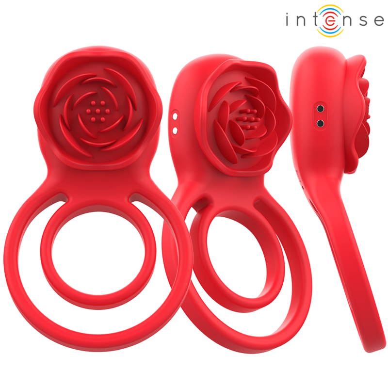 Stimulateur Intime Rose Silicone Vibrations Étanche