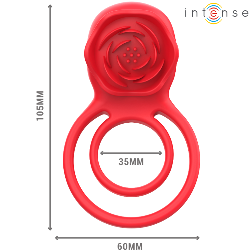 Stimulateur Intime Rose Silicone Vibrations Étanche