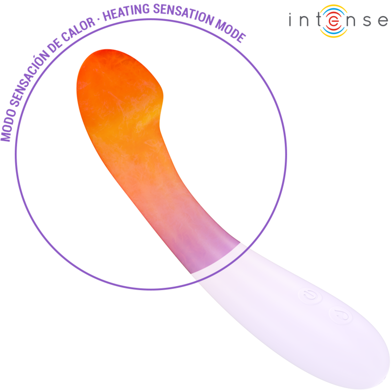 Vibromasseur Chauffant 19 Cm Silicone Hypoallergénique