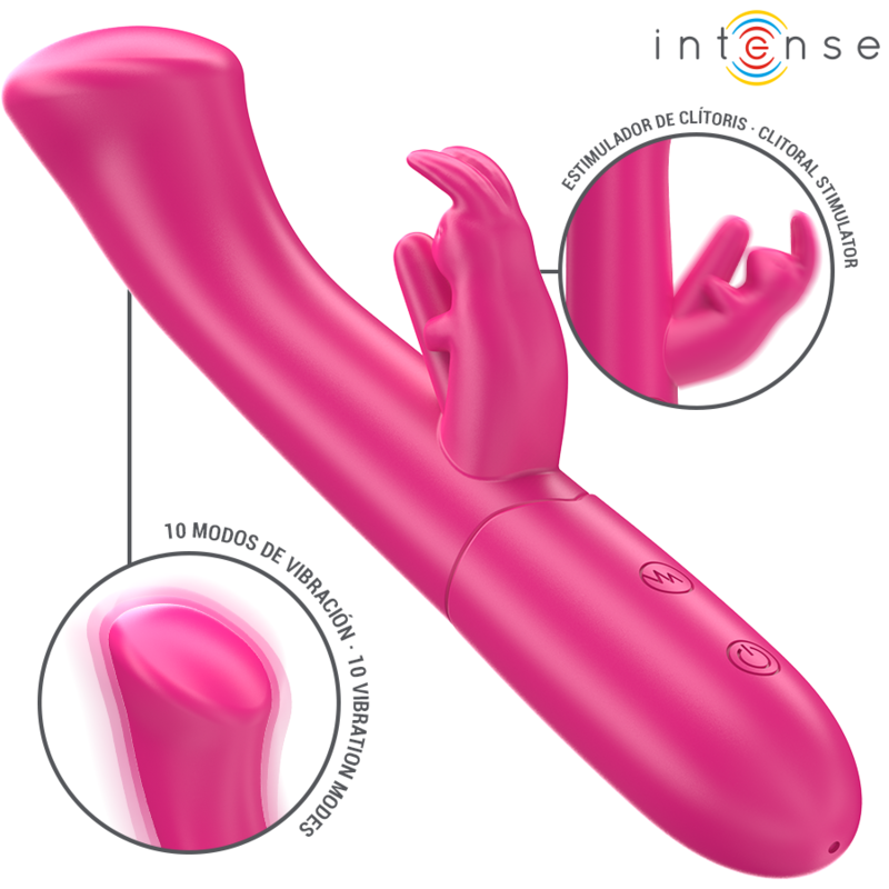 Vibromasseur Rabbit Silicone Étanche Stimulation Clitoridienne