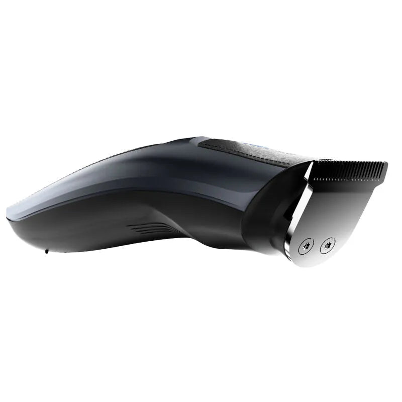 Rasoir de précision Bathmate Trim 2.0, noir, ergonomique, avec têtes interchangeables pour un toilettage corporel optimal.