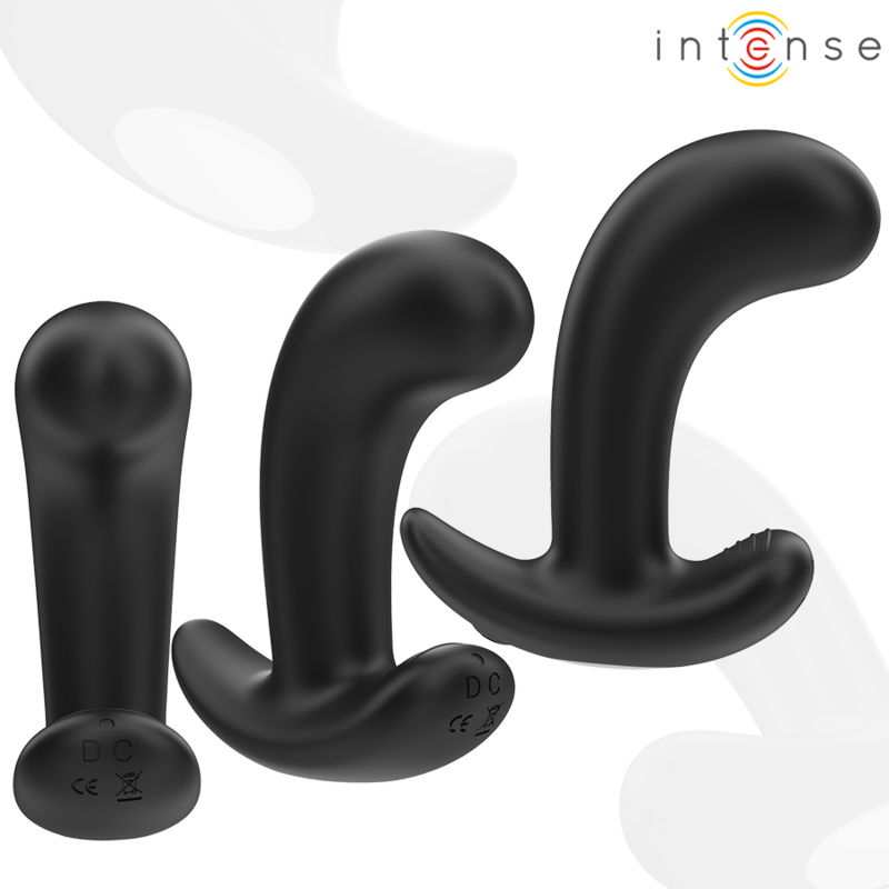 Plug Anal En Silicone Noir Rechargeable 10 Modes