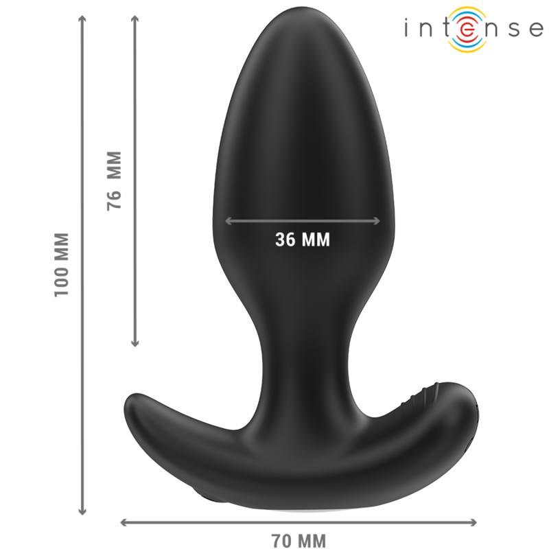 Plug Anal Silicone Vibrations Rechargeables