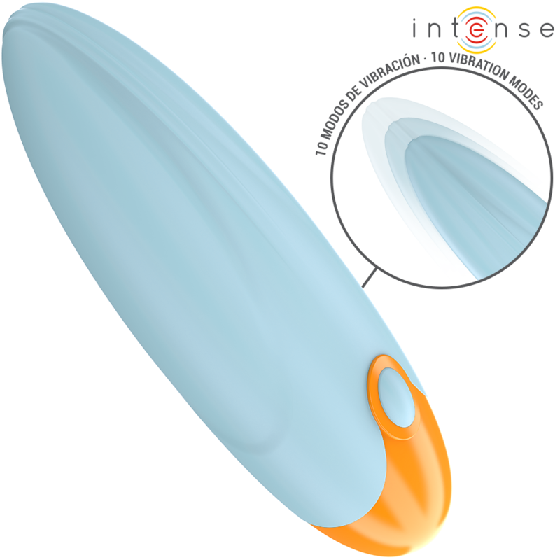 Balle Vibrante Bleue Étanche Silicone