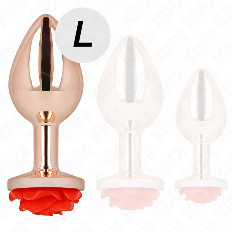KINK - PLUG ANAL OR ROSE AVEC ROSE ROUGE
