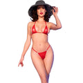 CHILIROSE - CR 4840 MICRO BIKINI ROUGE