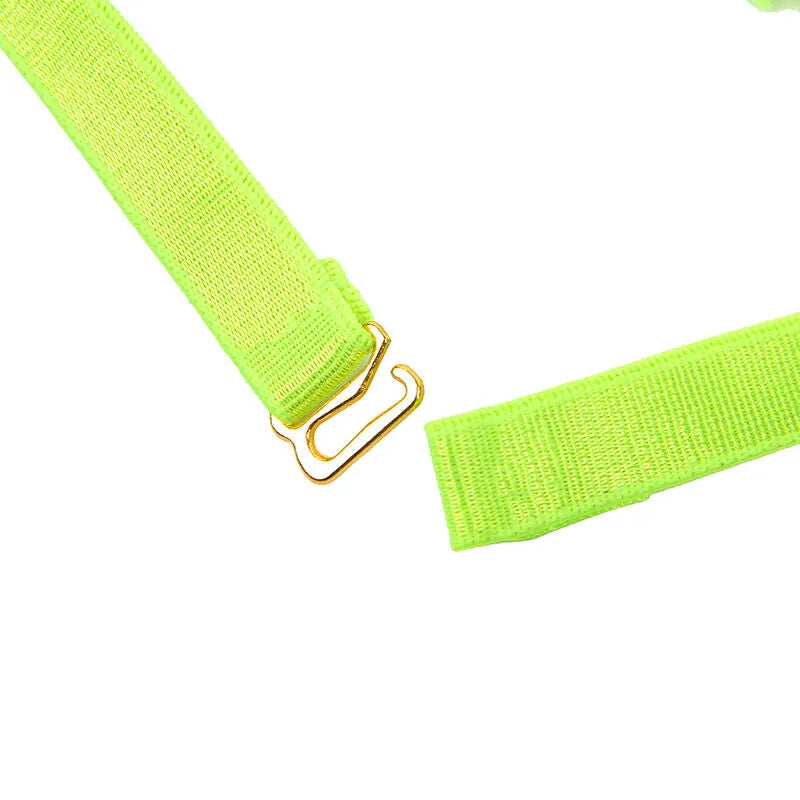 SUBBLIME - 955274 ENSEMBLE SOUTIEN-GORGE AVEC COLLIER ET DÉTAILS DE JAMBES VERT FLUORESCENT