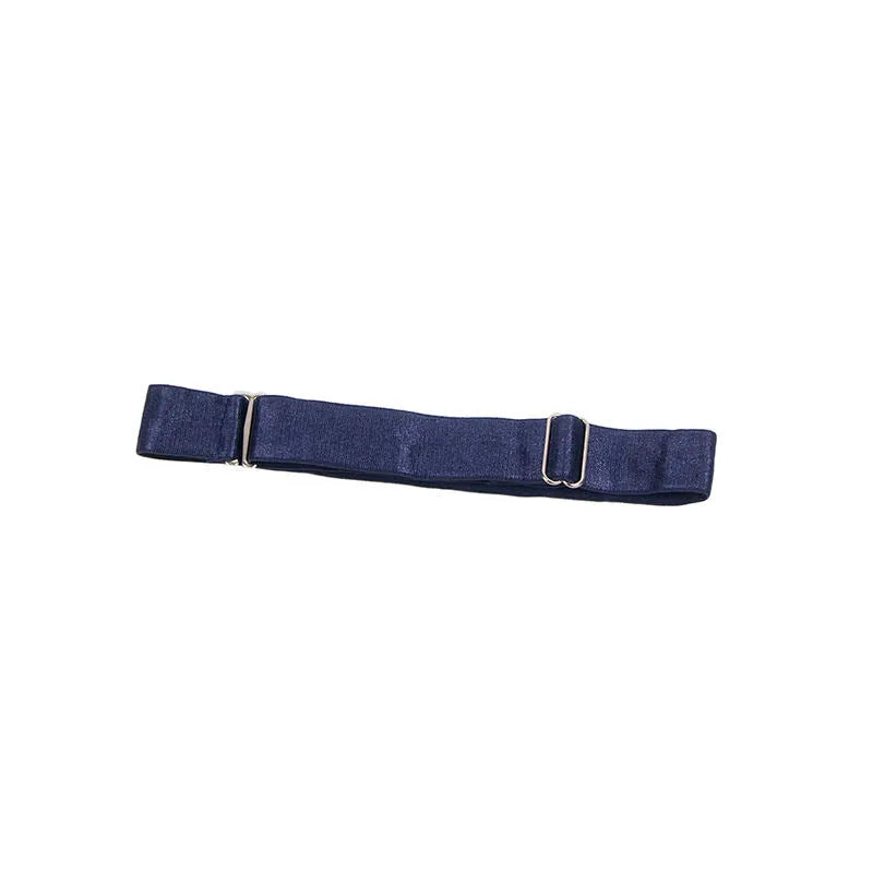SUBBLIME - 955427 ROBE À BRETELLES EN CUIR BLEU