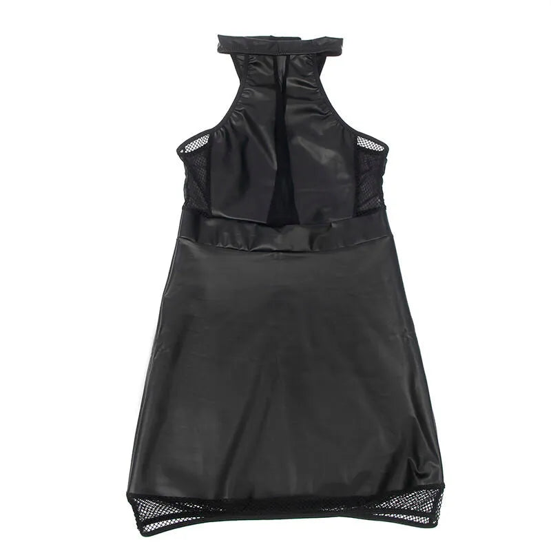 SUBBLIME - 955472 ROBE DOS NU AVEC TRANSPARENCES NOIRE