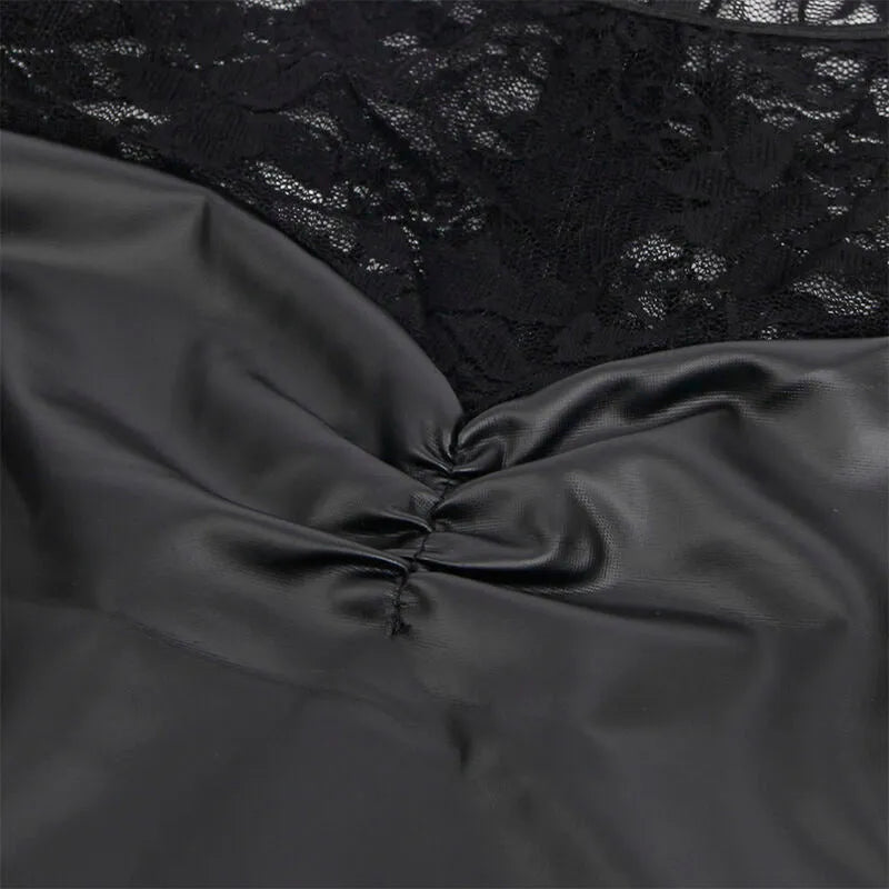 SUBBLIME - 955601 ROBE À MANCHES LONGUES AVEC DENTELLE NOIRE