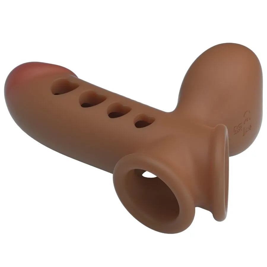 manchon pénien gonflable silicone étanche prolongation éjaculation plaisir partenaire