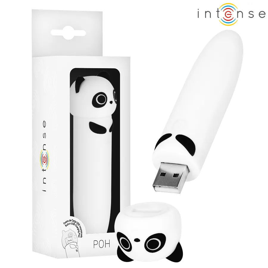 INTENSE - POH PANDA BULLET VIBRANT RECHARGEABLE USB 10