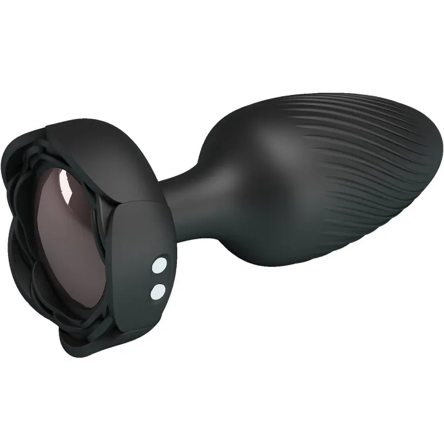 PRETTY LOVE - PLUG ANAL VARIAN AVEC LUMIÈRE LED NOIR